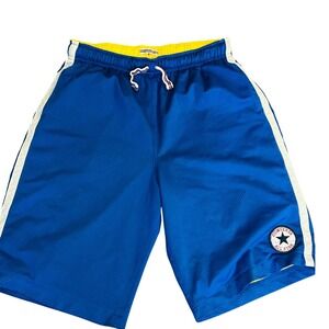 Converse All Star Blue Mesh Basketball Shorts Youth XL 13-15 Years